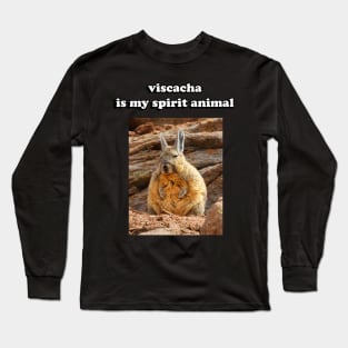 viscacha is my spirit animal Long Sleeve T-Shirt